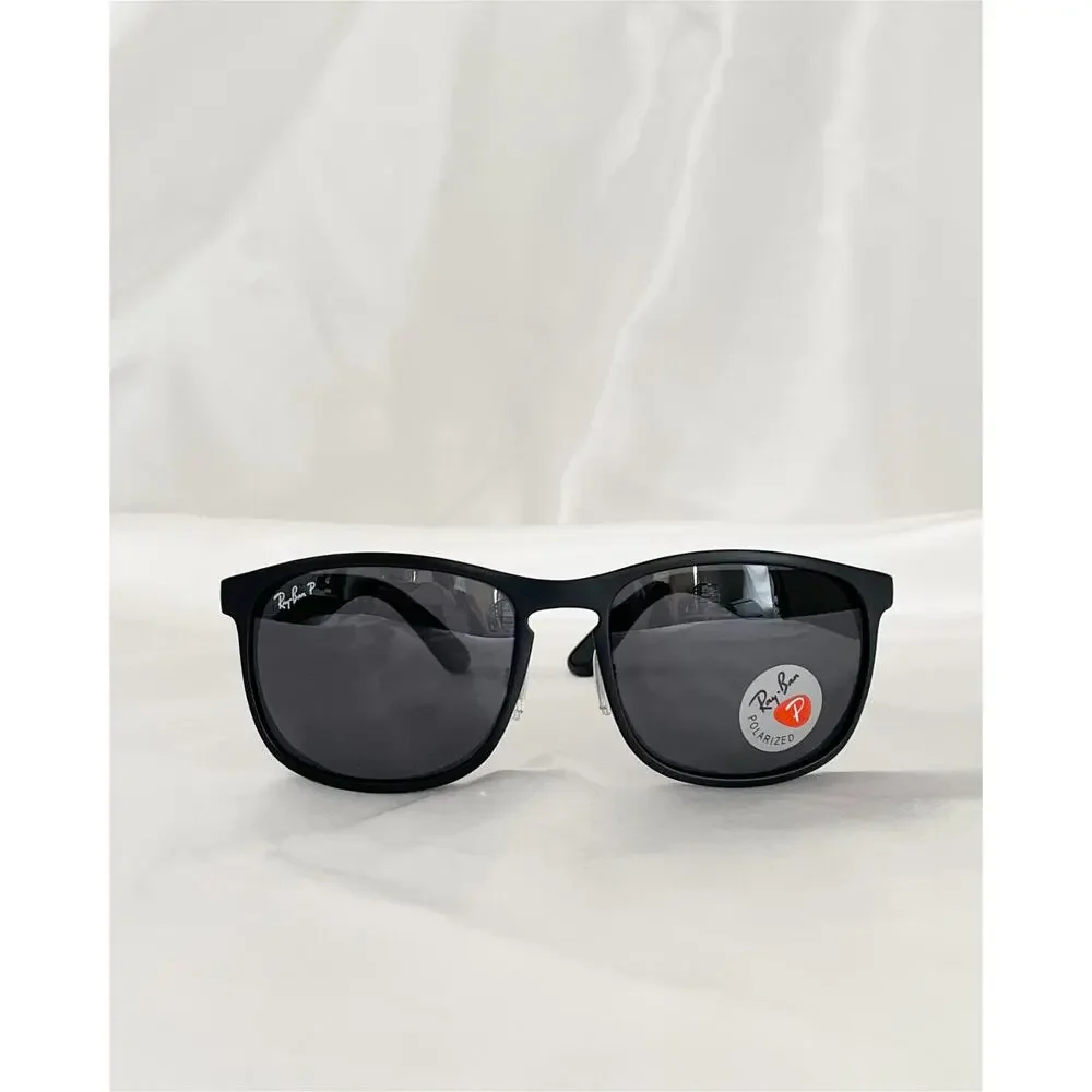RAY BAN RB4264 Matte Matte Black Sunglasses Men NWT